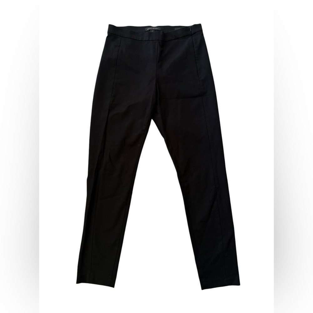 Banana Republic Devon Bi-Stretch Ankle Pants Size 00 Petite Black